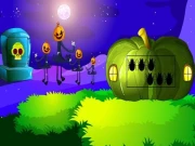 Halloween Pumpkin Forest Escape Online Puzzle Games on NaptechGames.com