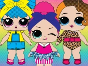 Lol Doll Avatar creator dress up Online Puzzle Games on NaptechGames.com