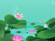 Lotus Flowers Slide Online Puzzle Games on NaptechGames.com