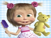 Masha and the Bear: House Cleaning Online Baby Hazel Games on NaptechGames.com