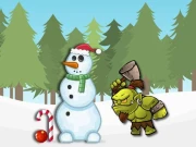 Running On Christmas Online Puzzle Games on NaptechGames.com